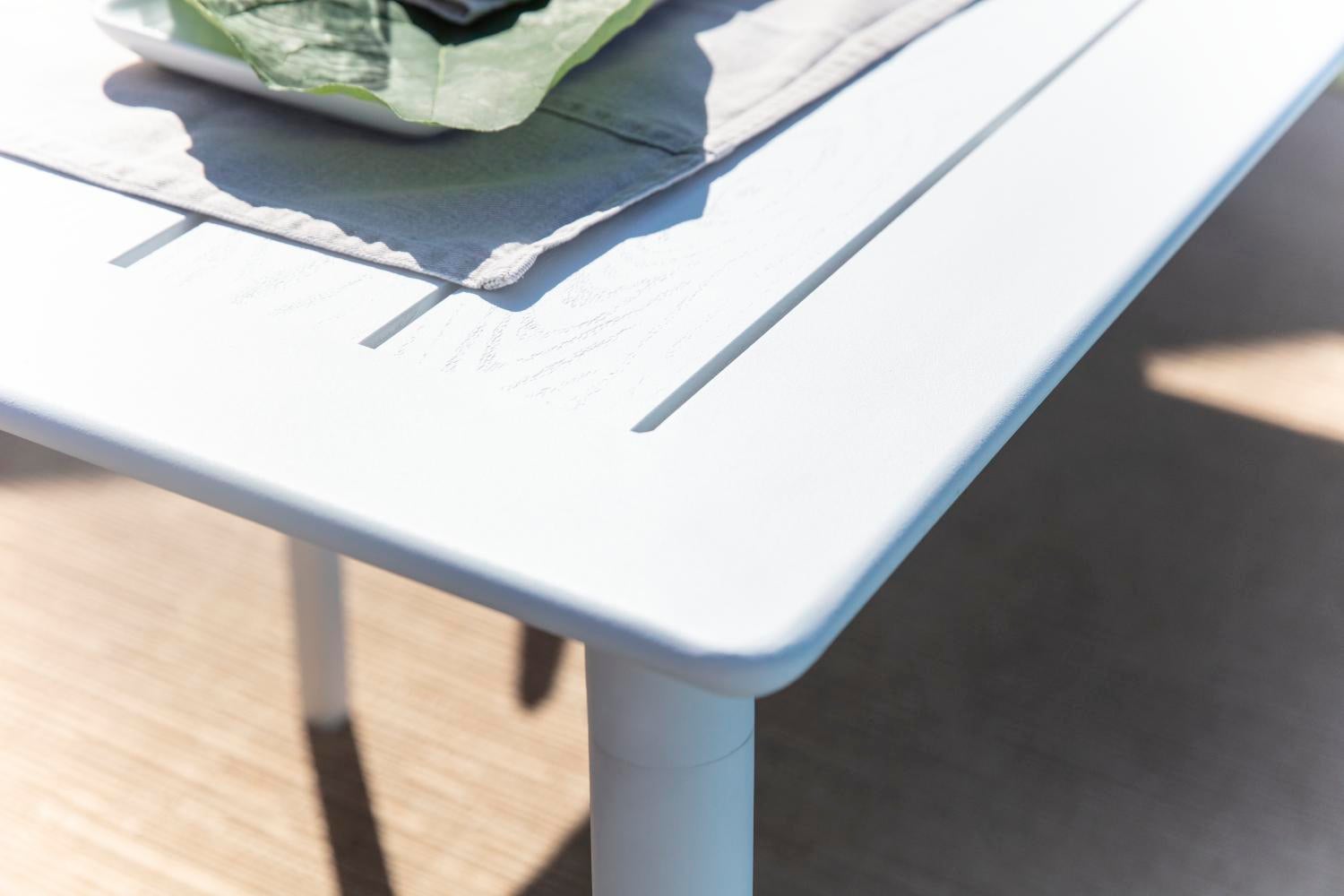 Nimes spisebord Hvit