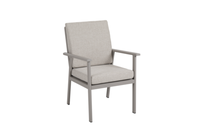Samvaro stol med armlener Khaki/beige