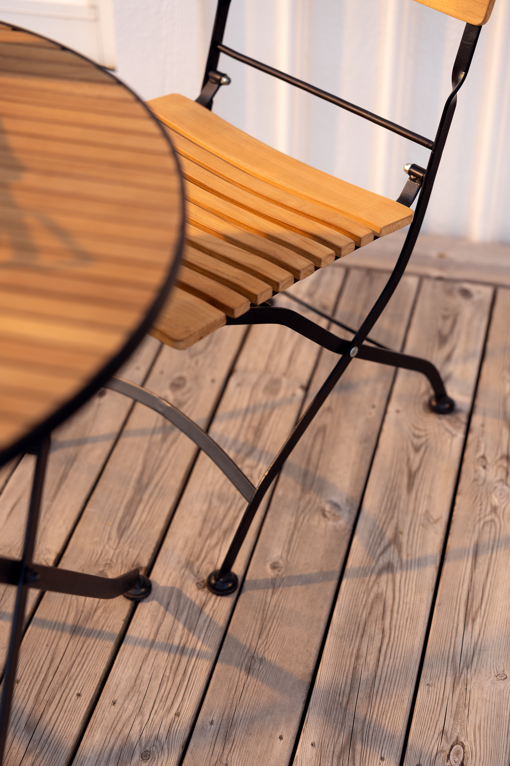 Brewer spisestol  Svart/teak