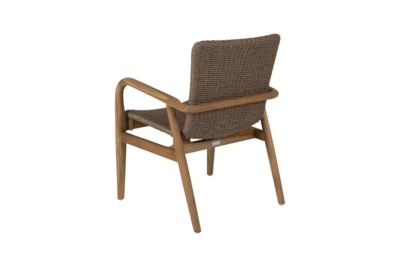 Lilja stol med armlener Natur/beige