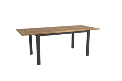 Lyon spisebord Svart/teak