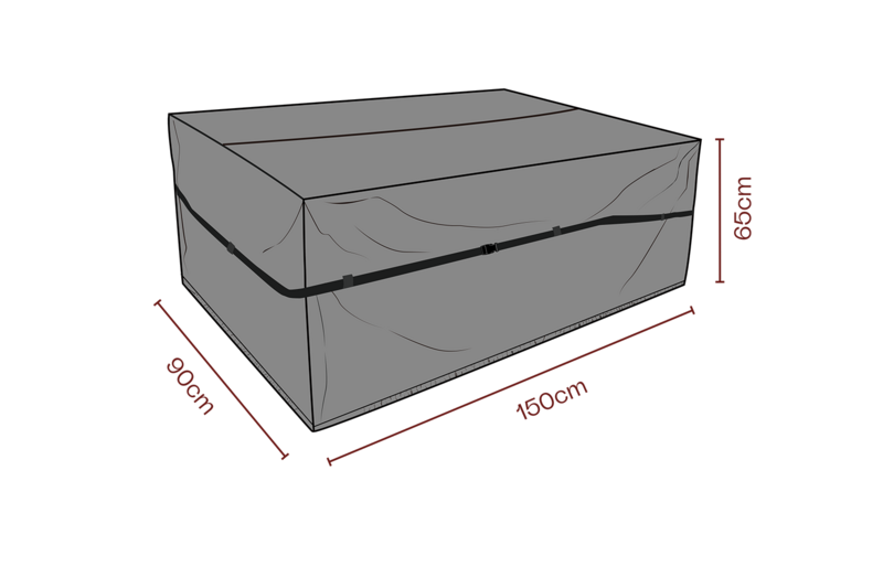 Møbeltrekk sofa Black-Breathable