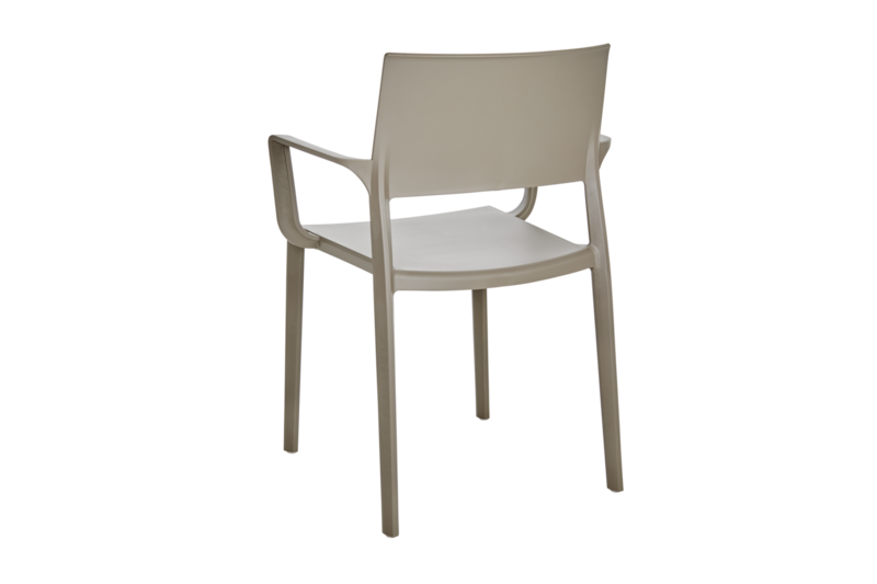 Lilibet stol med armlener Mineral Grey