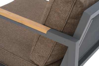 Cap sett Antracit/Brun