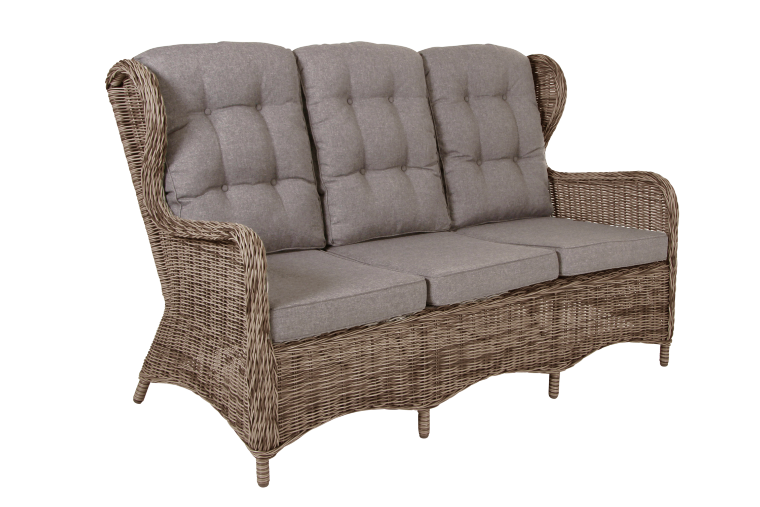 Rosita 3-seter sofa Natur/beige
