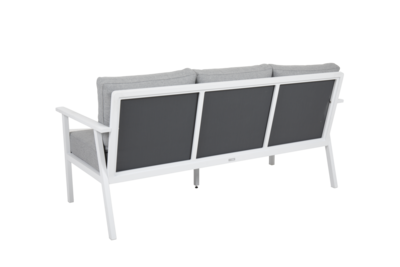 Samvaro 3-seter sofa White/Pearl grey