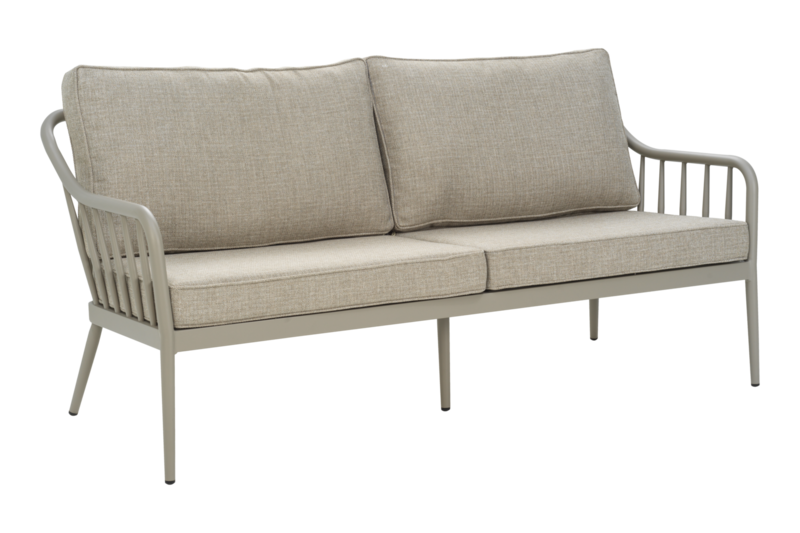 Coleville 3-seter sofa Khaki/Burlap Beige