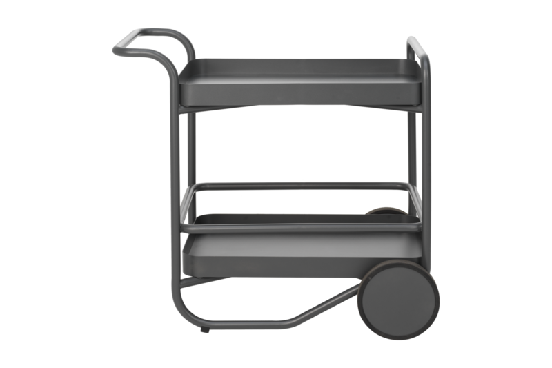 Trolly serveringsvogn Antracit