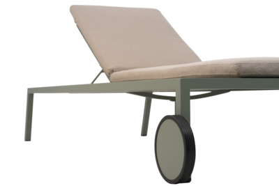 Samvaro solseng Dusty Green/Teddy Beige