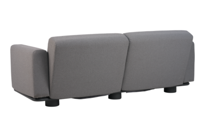 Bolster 1_Soffa_2,5-sits Antracit/Teddy Grey