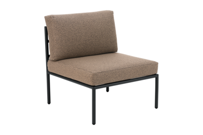 Reno midtdel Svart/Raw Peanut