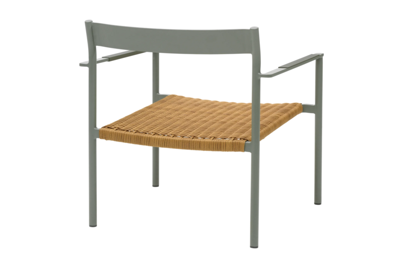 DK loungestol Dusty Green/Natur