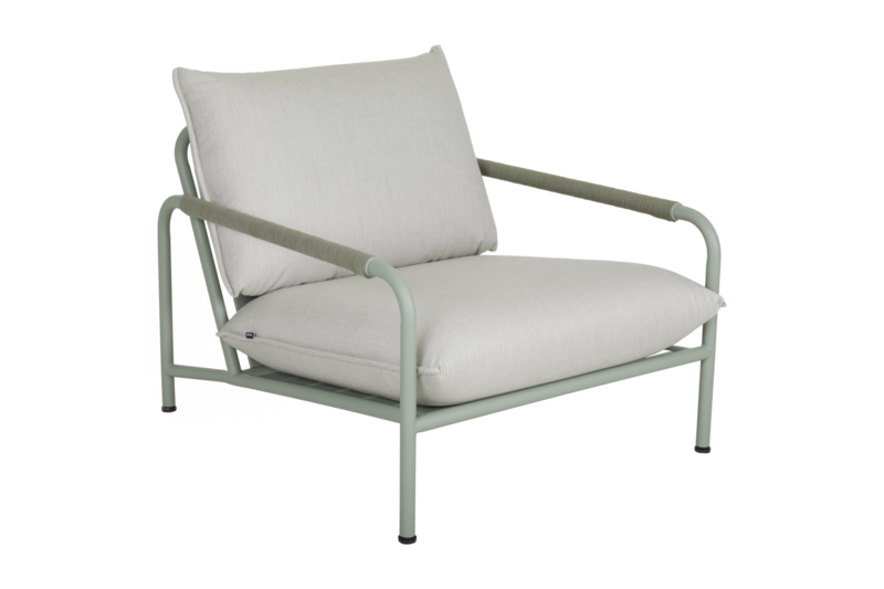 Lerberget lenestol Dusty Green/ash
