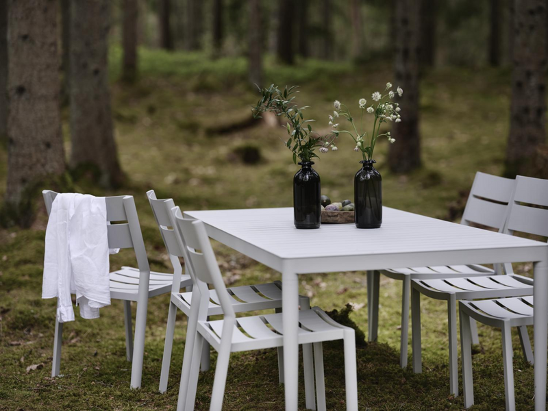 Delia spisestol  Light Grey