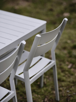 Delia spisestol  Light Grey