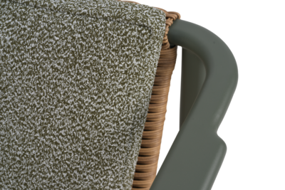 Motty lenestol Nordic Green/Teddy Verde