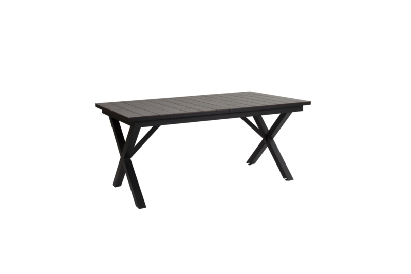 Hillmond spisebord Black/Grey wood