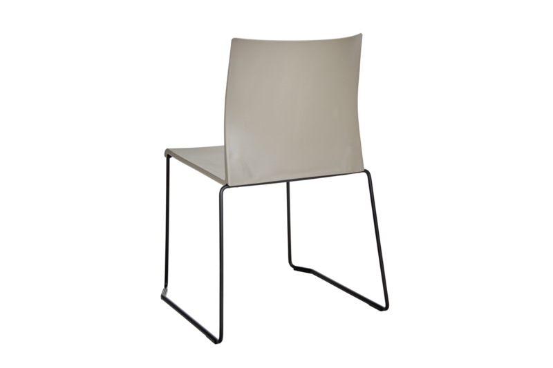 Artesia spisestol  Mineral Grey/Black