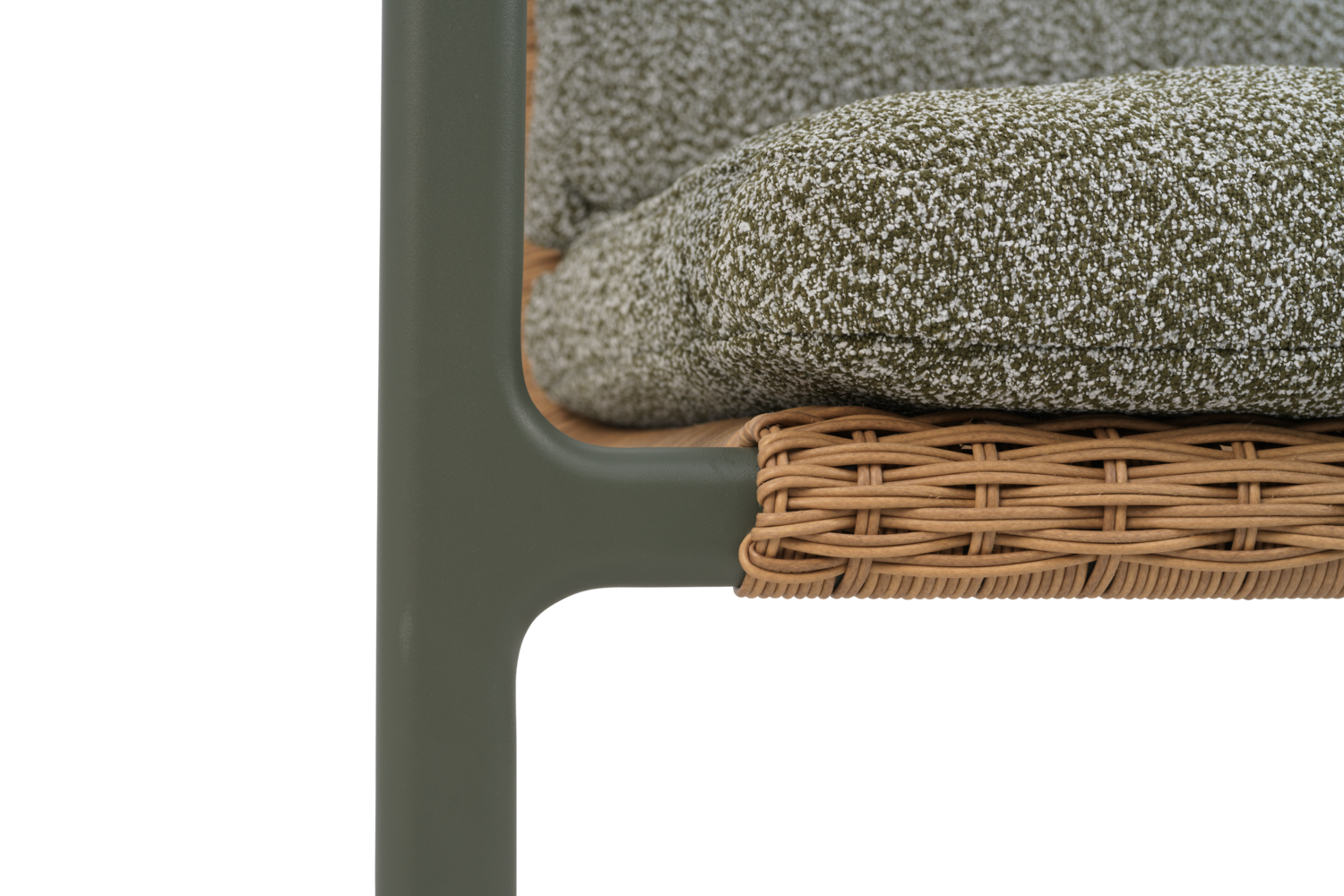 Motty lenestol Nordic Green/Teddy Verde