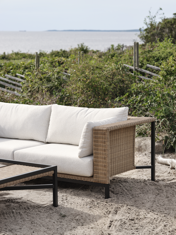 Shell 2,5-seter sofa Rustik/Teddy Rice