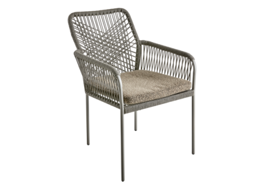 Vira stol med armlener Mud Brown/Khaki