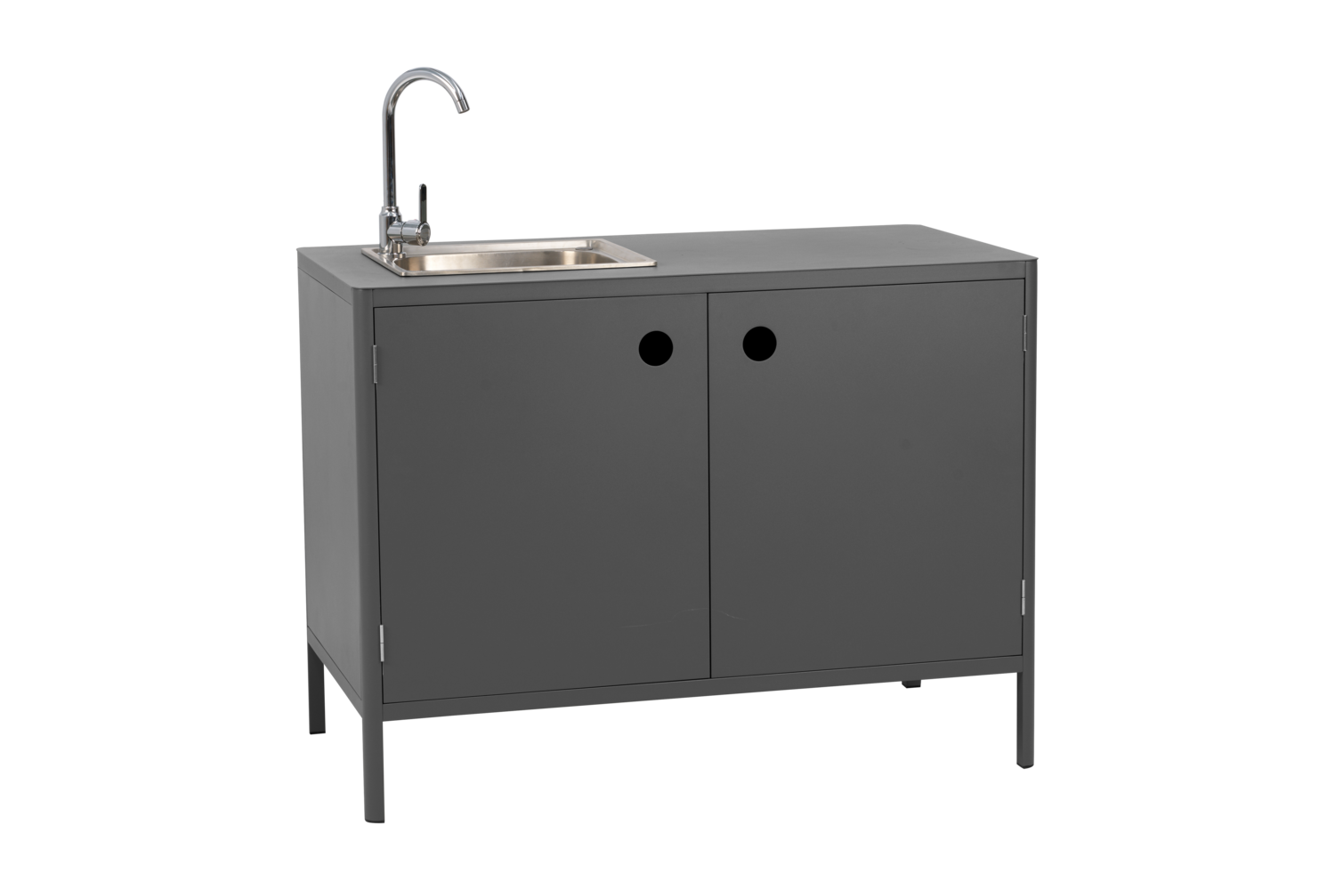 Kelia utekjøkken Antracit