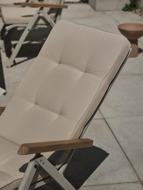 Andy posisjonsstol Light Grey/Off-White