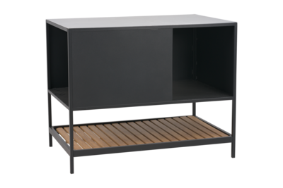 Prep utekjøkken Svart