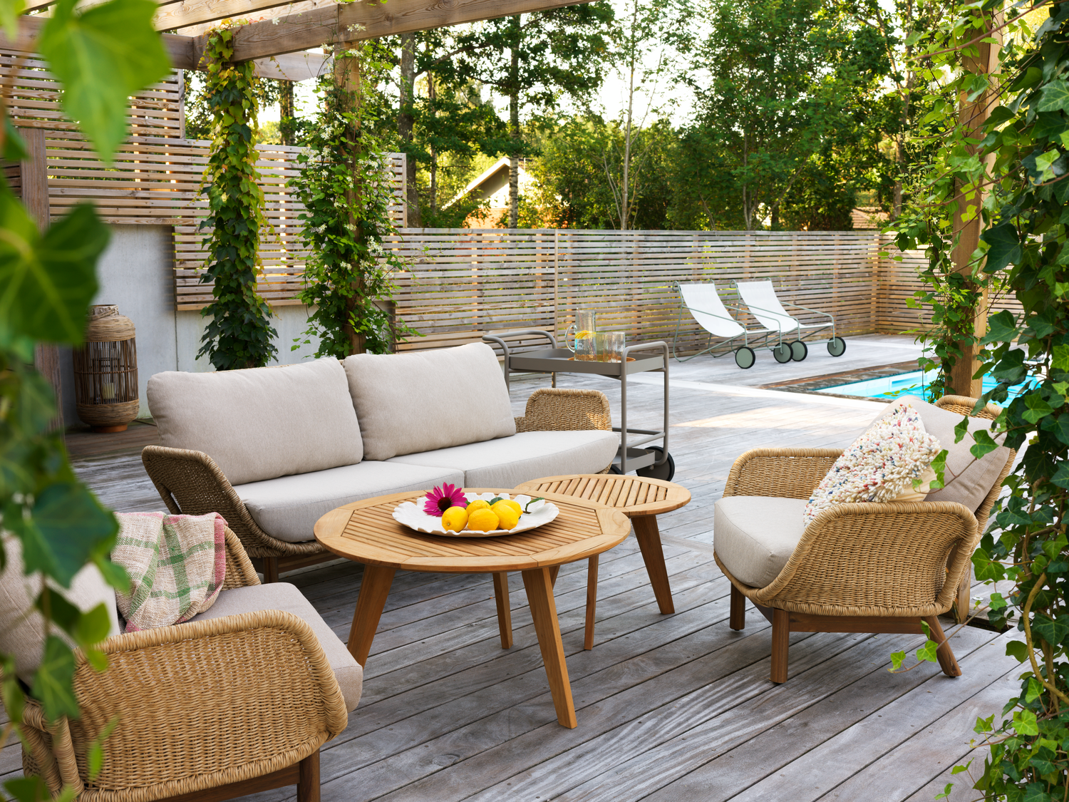 Kastos sofabord Natur