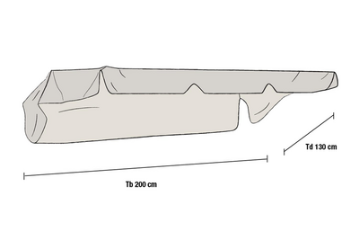 Olbia hammocktak Beige