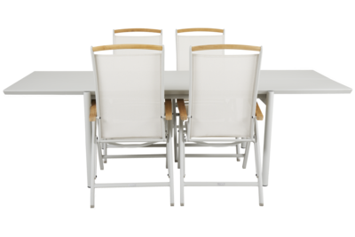Andy posisjonsstol Light Grey/Off-White