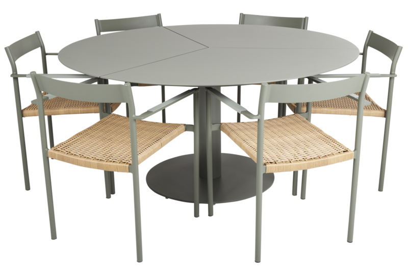 DK spisestol  Nordic Green/Natur
