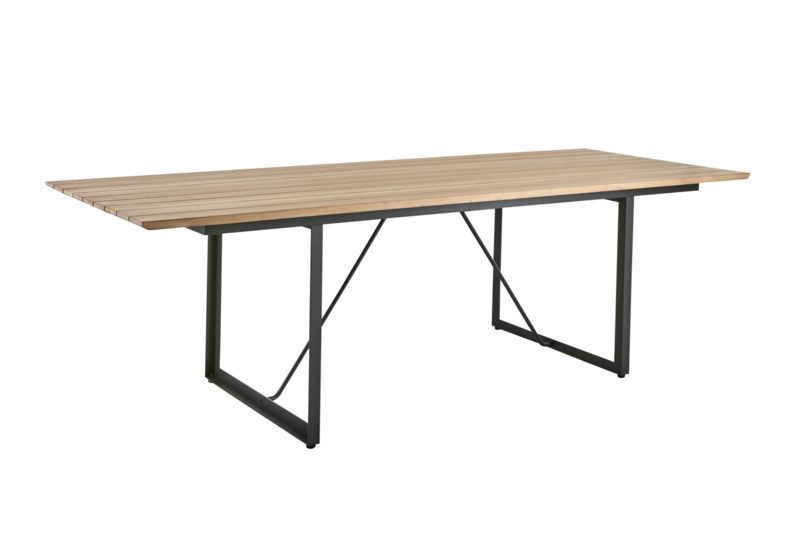 Shad spisebord Anthracite/Teak