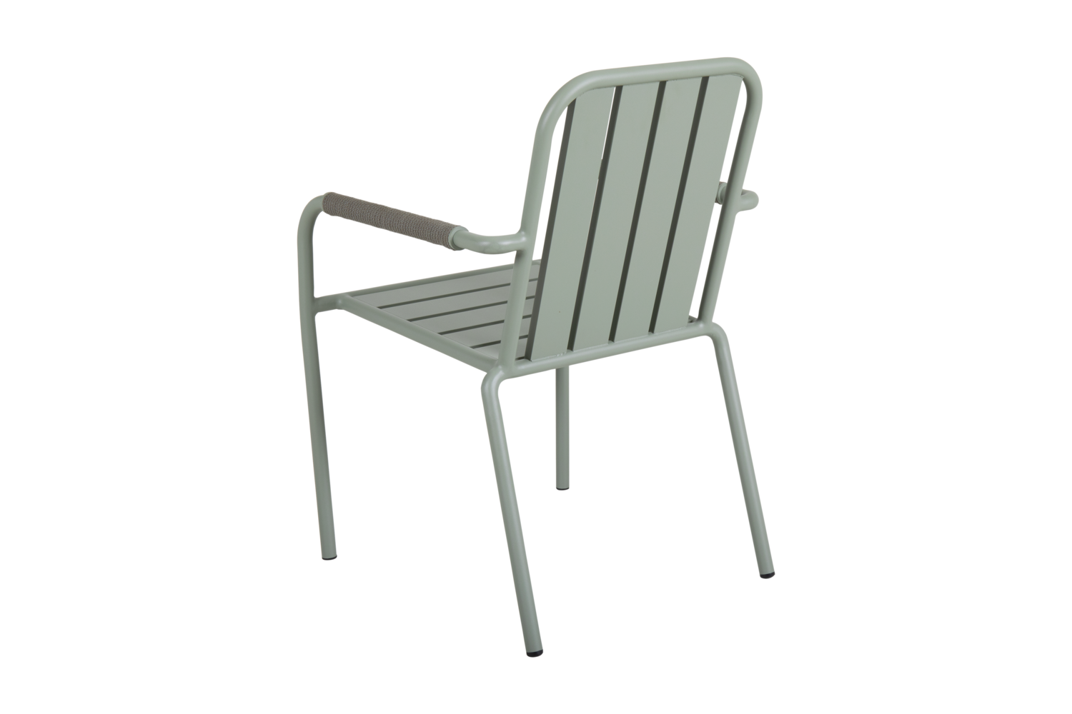 Innes stol med armlener Dusty Green