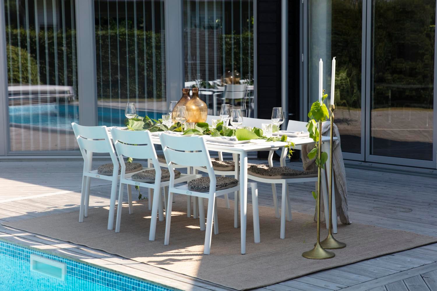 Delia spisestol  Hvit