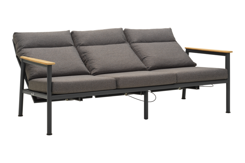 Gordon 3-seter sofa Antracit/Soft Dawn