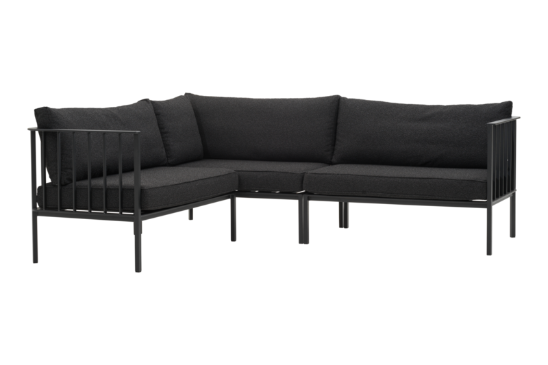 Upper sett Svart/Teddy Black