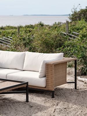 Shell 2,5-seter sofa Rustik/Teddy Rice