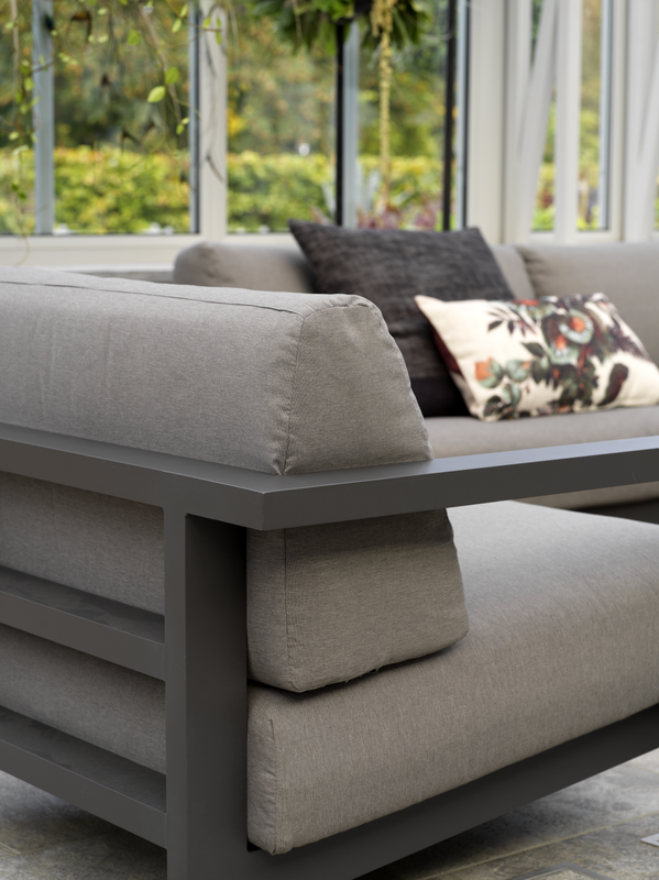 Amesdale sofabord Anthracite/Teak