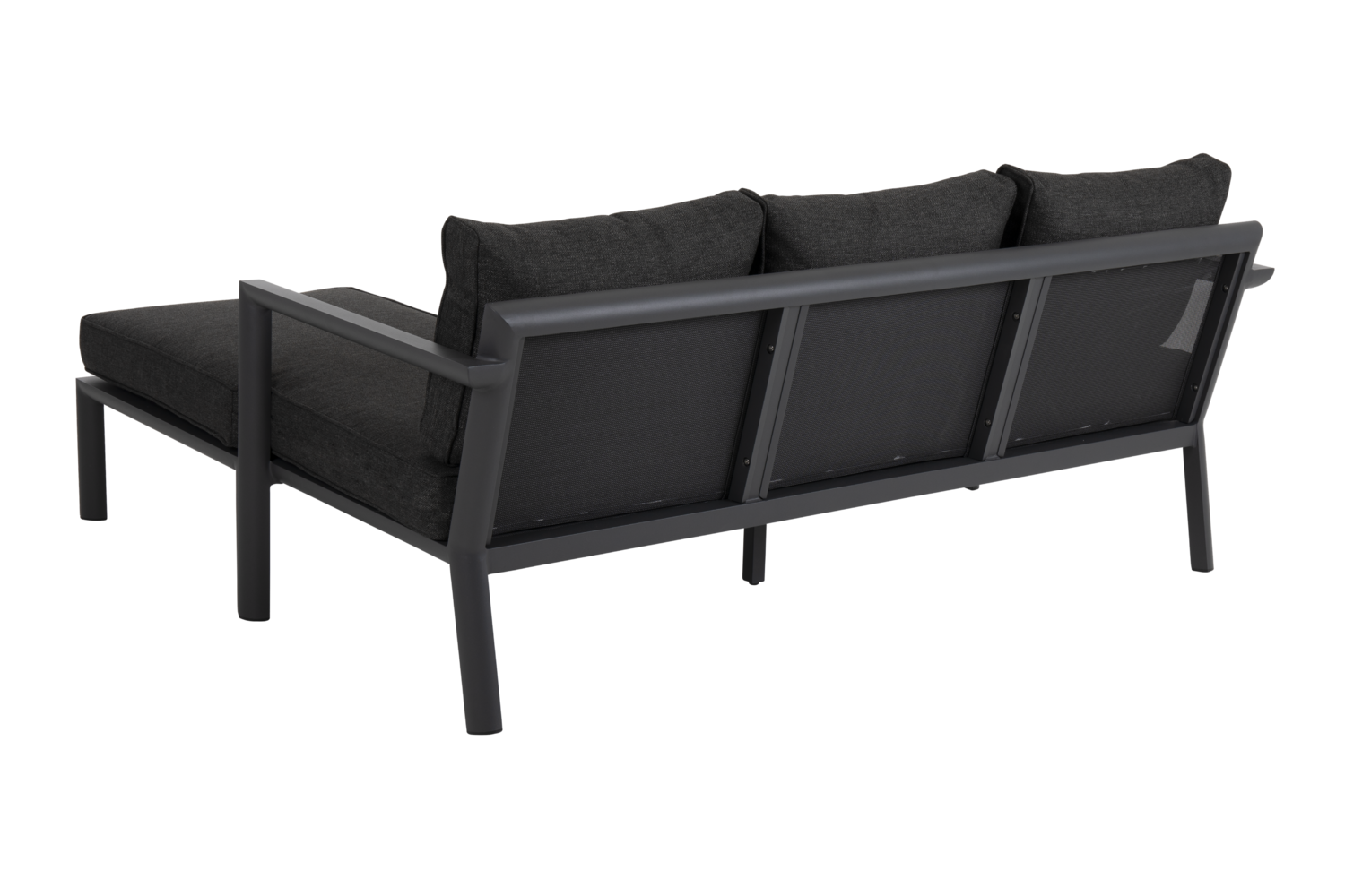 Delia divan sofa Anthracite/Nearly black