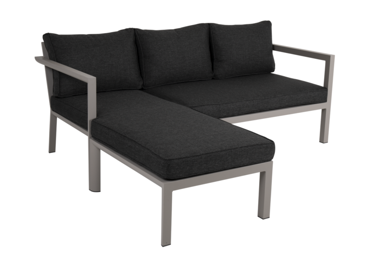 Delia divan sofa Khaki/Nearly Black