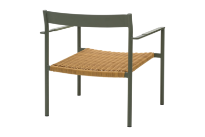 DK loungestol Nordic Green/Natur