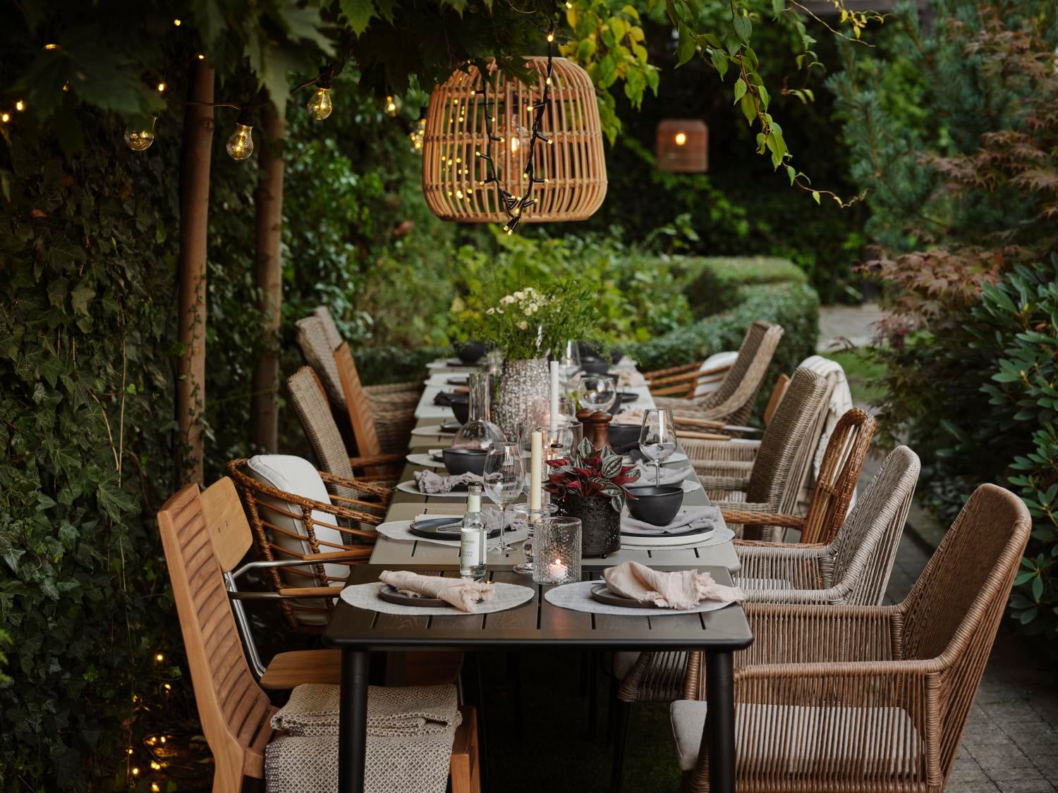 Covelo spisestol  Natural colored/white