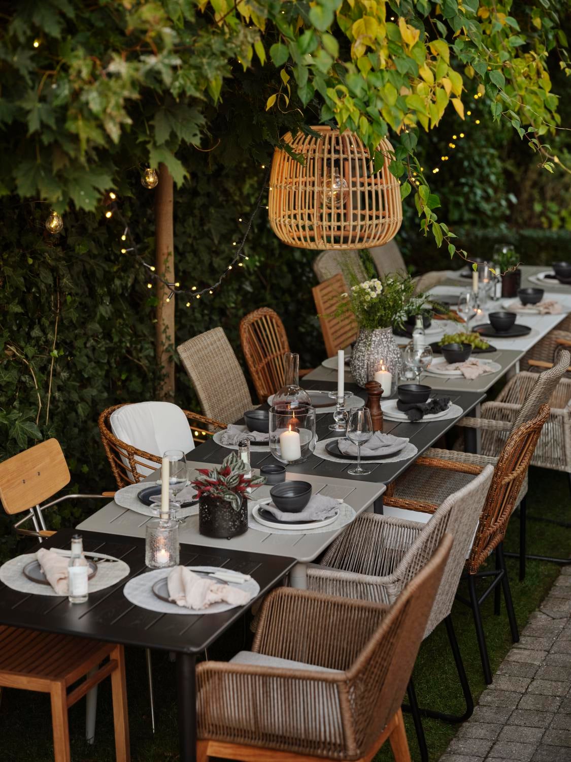 Nimes spisebord Antracit