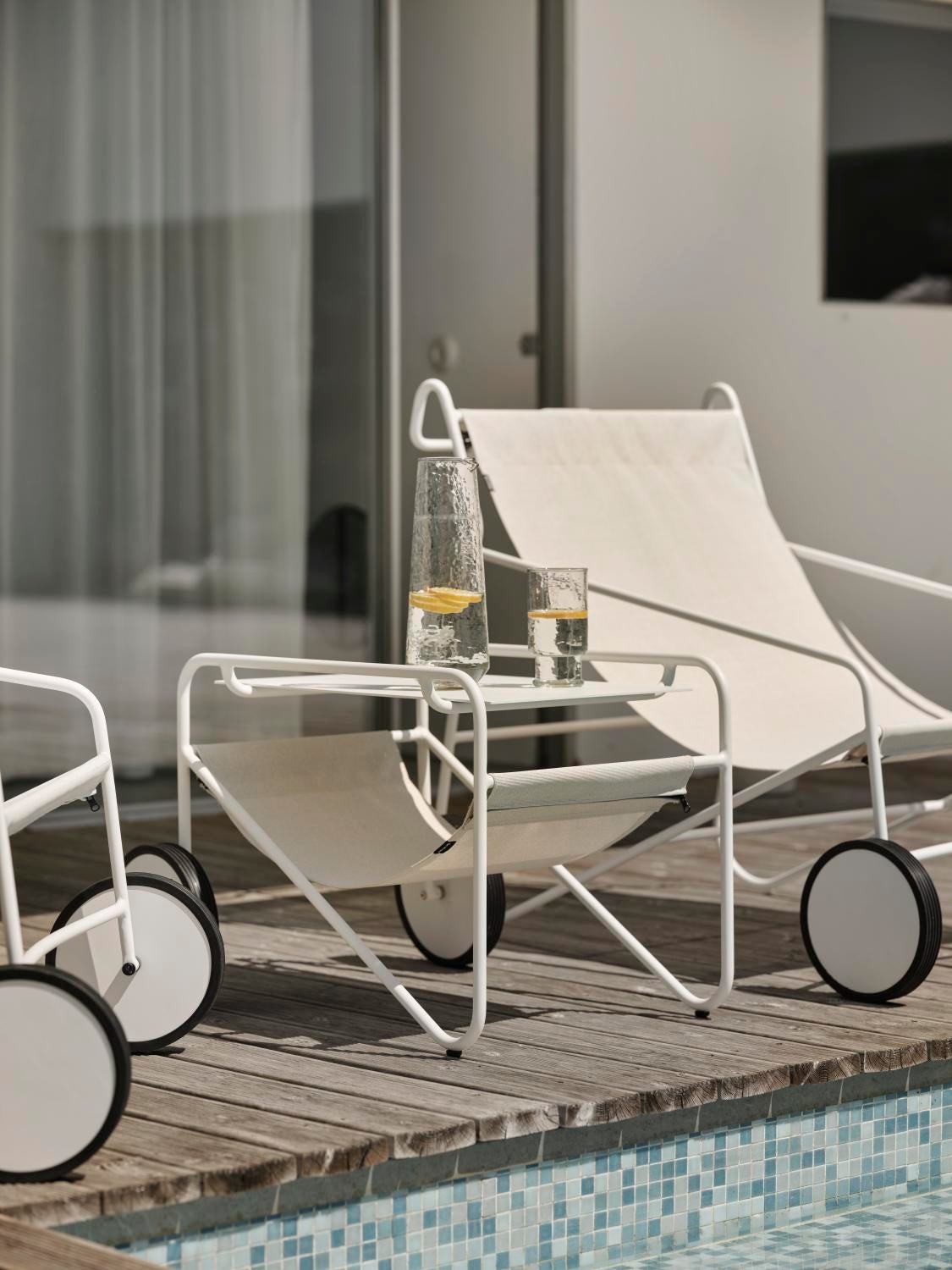 Poul Table sidebord White_Offwhite