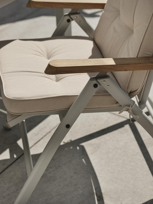 Andy posisjonsstol Light Grey/Off-White