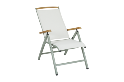 Andy posisjonsstol Dustygreen_Offwhite