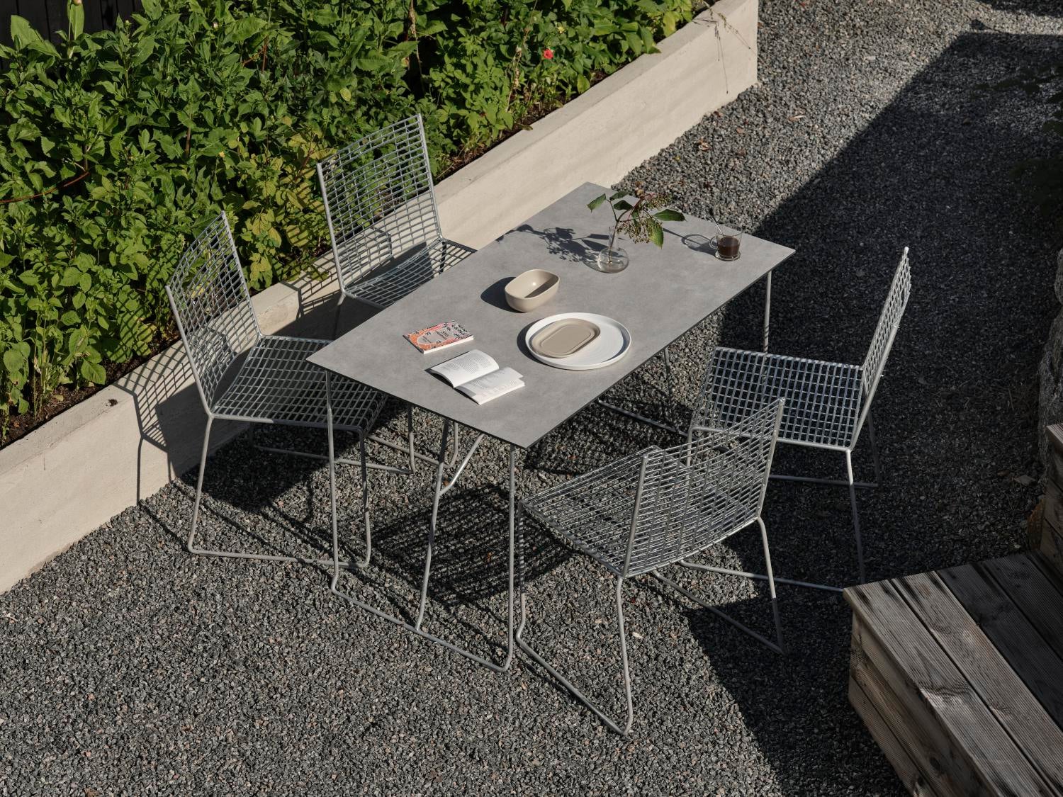 Laminate bordplate Beige/terrazzo