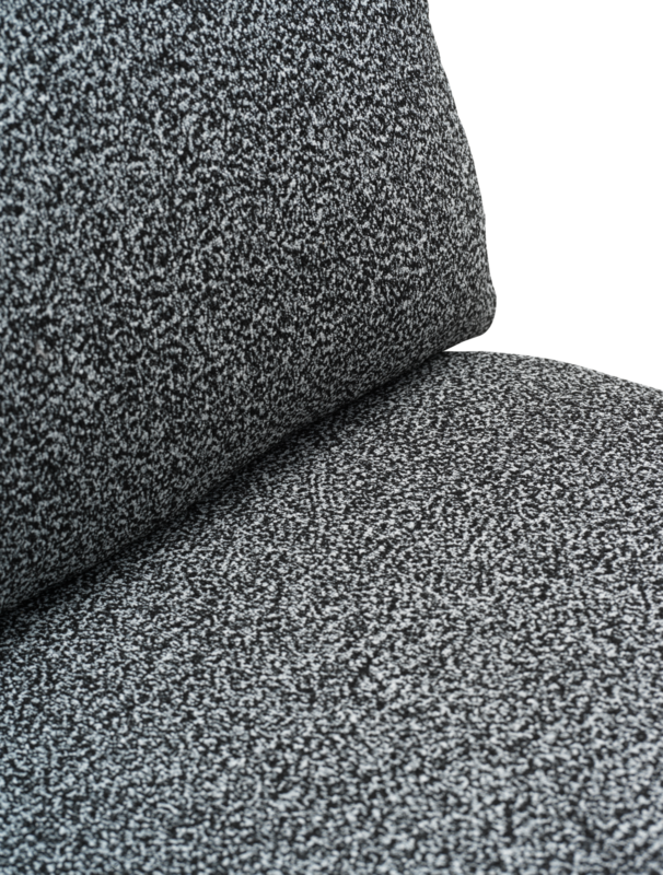 Blixt loungestol Svart/Teddy Ant