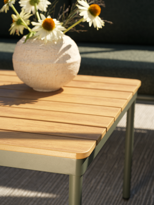 Reno sofabord Svart/Natural